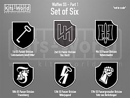 Kitsworld SAV Sticker Set - Waffen SS - Part 1 